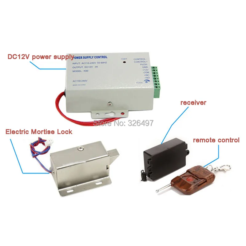 High quality DC12V remote control+remote unlock Door Access Switch Electric Control Lock Gateway Access Control System
High quality DC12V remote control+remote unlock Door Access Switch Electric Control Lock Gateway Access Control System