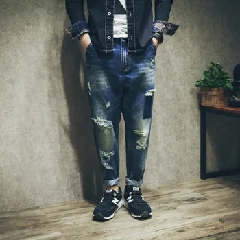 Camourflage Harem Pants 2018 New Spring Summer Autumn Loose Print Washed Holes Ripped Distressed Denim Trousers Streetwear
Camourflage Harem Pants 2018 New Spring Summer Autumn Loose Print Washed Holes Ripped Distressed Denim Trousers Streetwear