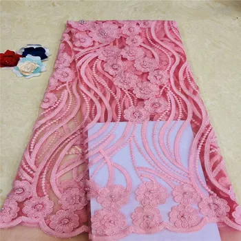 Nigerian Lace Fabrics 2019 African lace fabric French Lace Fabric High Quality embroideres Lace for wedding dress in pink xc9-93
Nigerian Lace Fabrics 2019 African lace fabric French Lace Fabric High Quality embroideres Lace for wedding dress in pink xc9-93