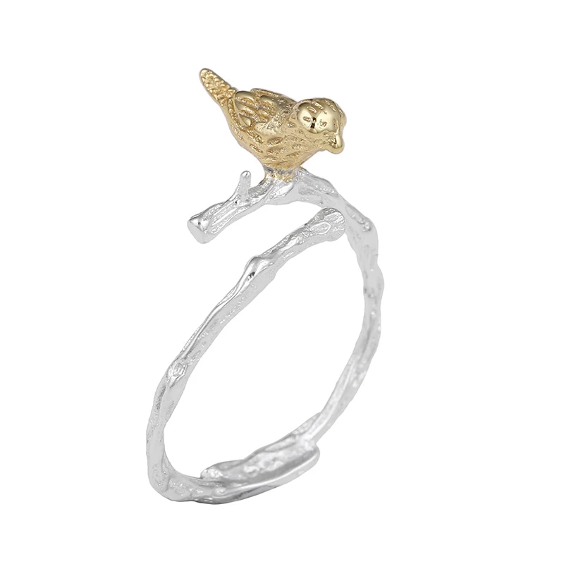 Hot sell fashion little gold bird 925 sterling silver ladies`finger party rings jewelry women birthday gift promotion
Hot sell fashion little gold bird 925 sterling silver ladies`finger party rings jewelry women birthday gift promotion