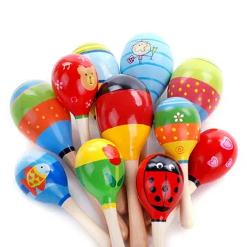 Vitoki 1 PC Random Color New Colorful Toddler Rattle Cute Baby Kids Sound Music Gift Musical Wooden Toys Handbell Dropshipping
Vitoki 1 PC Random Color New Colorful Toddler Rattle Cute Baby Kids Sound Music Gift Musical Wooden Toys Handbell Dropshipping