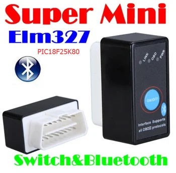 by DHL or Fedex 200pcs v1.5 elm327 PIC18F25K80 switch mini elm327 bluetooth work android obd2 car code reader bluetooth v2.1
by DHL or Fedex 200pcs v1.5 elm327 PIC18F25K80 switch mini elm327 bluetooth work android obd2 car code reader bluetooth v2.1