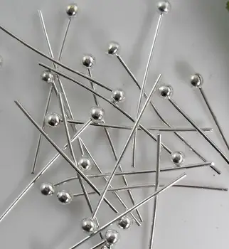 Free Shipping Wholesale Fashion Accessories 1000pcs Silver Plated Ball Head Pins Findings 40mm For Jewelry Findings DIY Making
Free Shipping Wholesale Fashion Accessories 1000pcs Silver Plated Ball Head Pins Findings 40mm For Jewelry Findings DIY Making