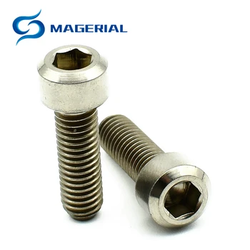Titanium Bolts M6 x16 /18 /20mm Column Hexagon socket Ti screws Handle Bar for Road Bike and Mountain Bike for 2 pieces/lot
Titanium Bolts M6 x16 /18 /20mm Column Hexagon socket Ti screws Handle Bar for Road Bike and Mountain Bike for 2 pieces/lot