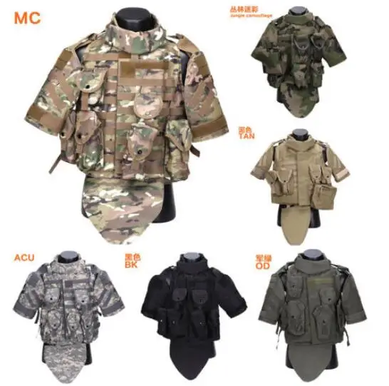 Фото Tactical Military Body Armor Hunting Wargame Tactics Vest with Molle Pouch | Спорт и развлечения