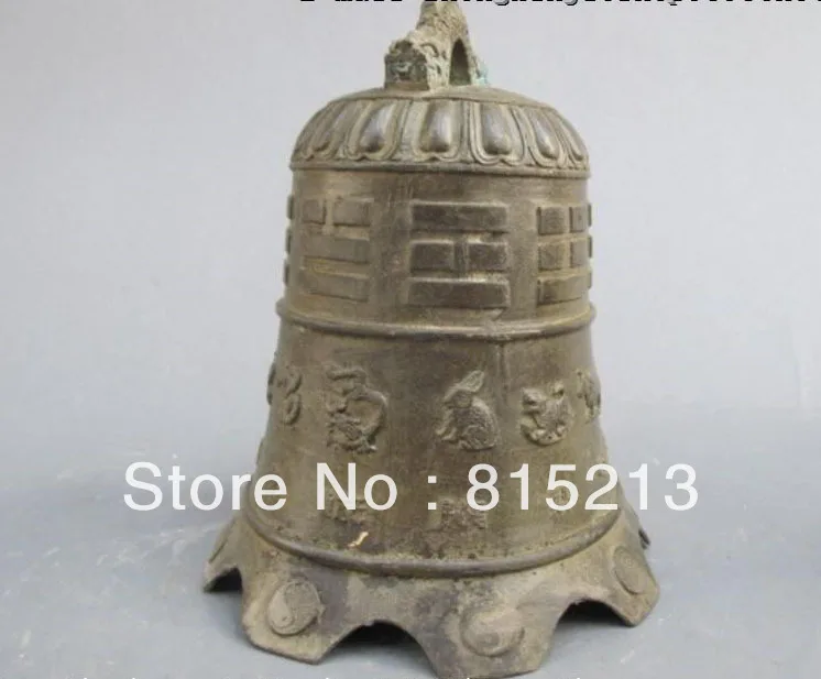 wang 00094 Chinese Bronze Carve 12 Zodiac Dragon Horse Tiger Buddhism Temple bell
wang 00094 Chinese Bronze Carve 12 Zodiac Dragon Horse Tiger Buddhism Temple bell