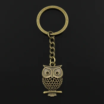 Fashion 3cm Key Ring Metal Key Chain Keychain Jewelry Antique Bronze Silver Color Plated Owl 32x19mm Pendant
Fashion 3cm Key Ring Metal Key Chain Keychain Jewelry Antique Bronze Silver Color Plated Owl 32x19mm Pendant