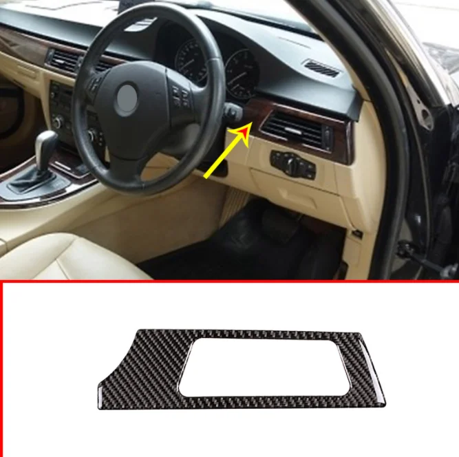 Real Carbon Fiber Driver Side Air Conditioning Frame Stickers For BMW E90 E92 E933 Series 2005-2012 Right Hand Drive Accessories
Real Carbon Fiber Driver Side Air Conditioning Frame Stickers For BMW E90 E92 E933 Series 2005-2012 Right Hand Drive Accessories