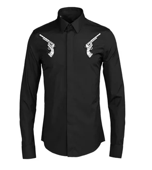 New Arrival Fashion Long Sleeve High Quality Embroidery Bird Men Wholesale Metrosexual Casual Shirts Cotton Size M - 4XL
New Arrival Fashion Long Sleeve High Quality Embroidery Bird Men Wholesale Metrosexual Casual Shirts Cotton Size M - 4XL