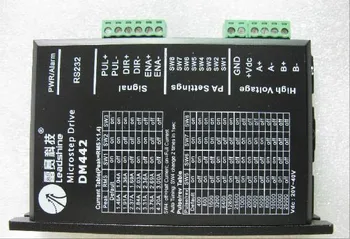 Leadshine Digital Stepper Motor Driver DM442 DSP design fit NEMA17 23 motor 18-36VDC/0.5-2.2A CNC stepper system
Leadshine Digital Stepper Motor Driver DM442 DSP design fit NEMA17 23 motor 18-36VDC/0.5-2.2A CNC stepper system