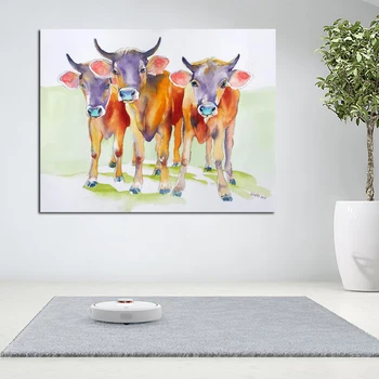 1 Piece Wall Decorative Painting Watercolor Three Cows Wall Pictures For Living Room Canvas Prints Posters Modern Art Unframed
1 Piece Wall Decorative Painting Watercolor Three Cows Wall Pictures For Living Room Canvas Prints Posters Modern Art Unframed
