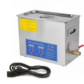 6L Ultrasonic Cleaners High Efficiency Powerful Transducer Cleaning Supplies Jewellery Heater Basket
6L Ultrasonic Cleaners High Efficiency Powerful Transducer Cleaning Supplies Jewellery Heater Basket