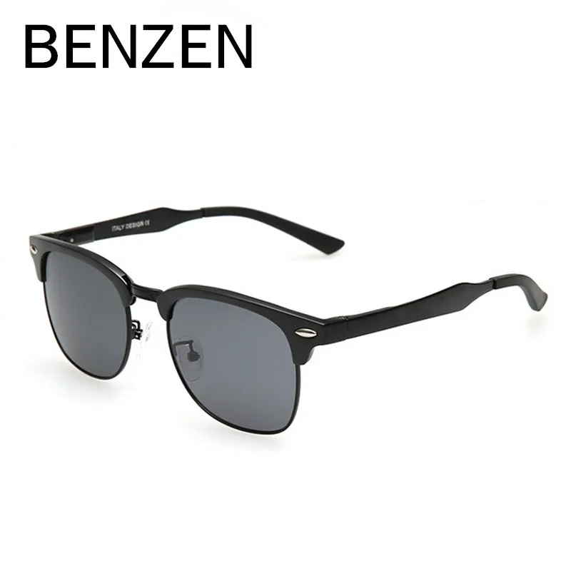 BENZEN Men Sunglasses Polarized Al-Mg Grain Design Driving Glasses Sun Glasses For Men Oculos De Sol Masculino With Case 9016
BENZEN Men Sunglasses Polarized Al-Mg Grain Design Driving Glasses Sun Glasses For Men Oculos De Sol Masculino With Case 9016