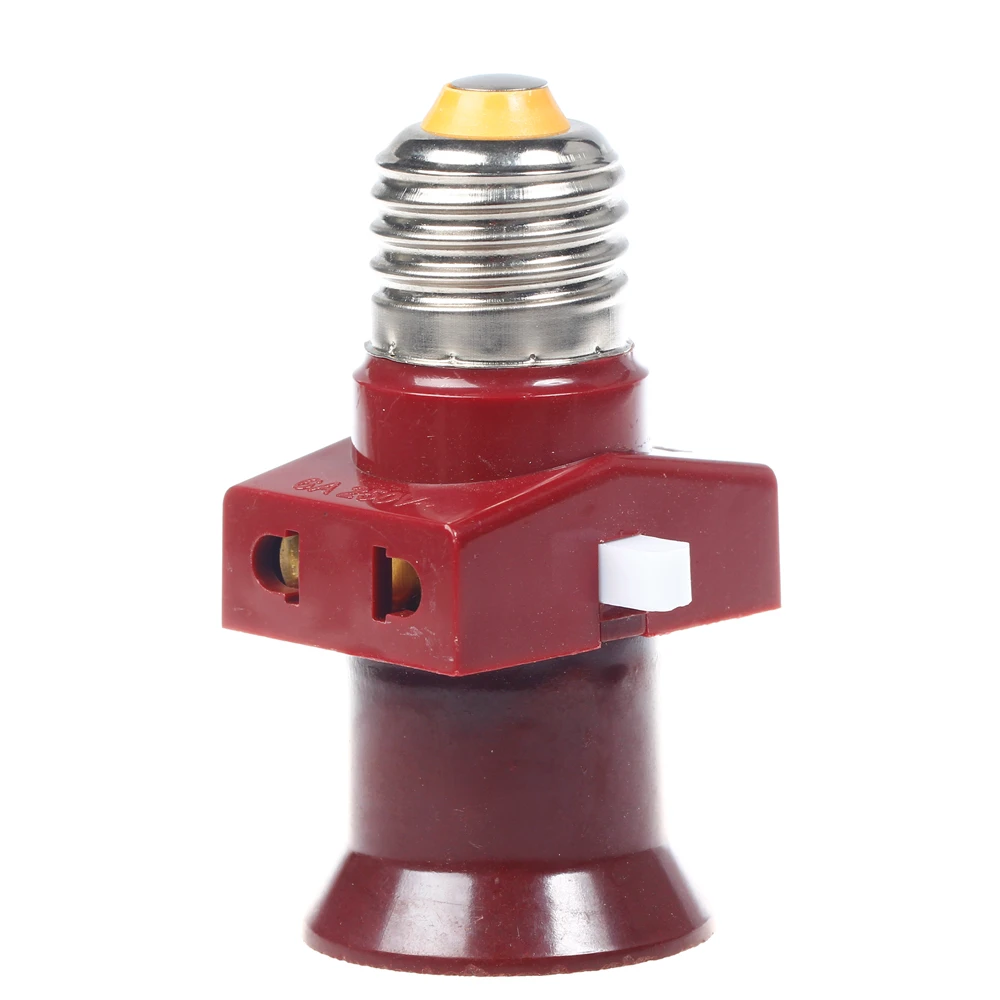 10Pcs 6A 250V E27 Screw Light Bulb Lamp Holder Socket With Power Outlet AA3375X10
10Pcs 6A 250V E27 Screw Light Bulb Lamp Holder Socket With Power Outlet AA3375X10
