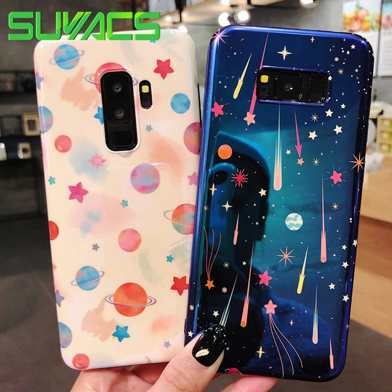 SUYACS Hot Blu-Ray Planet Star Meteor Pattern IMD Soft Case For Samsung S8 S9 Plus Note 8 9 Phone Back Cover Cases Bag Gift
SUYACS Hot Blu-Ray Planet Star Meteor Pattern IMD Soft Case For Samsung S8 S9 Plus Note 8 9 Phone Back Cover Cases Bag Gift