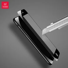 購入 2 1 取得送料プレミアム 2.5D フルスクリーンプロクター iphone 7/8 iOS 強化ガラス電話フィルム用 iPhone 9 9h 硬度(China)