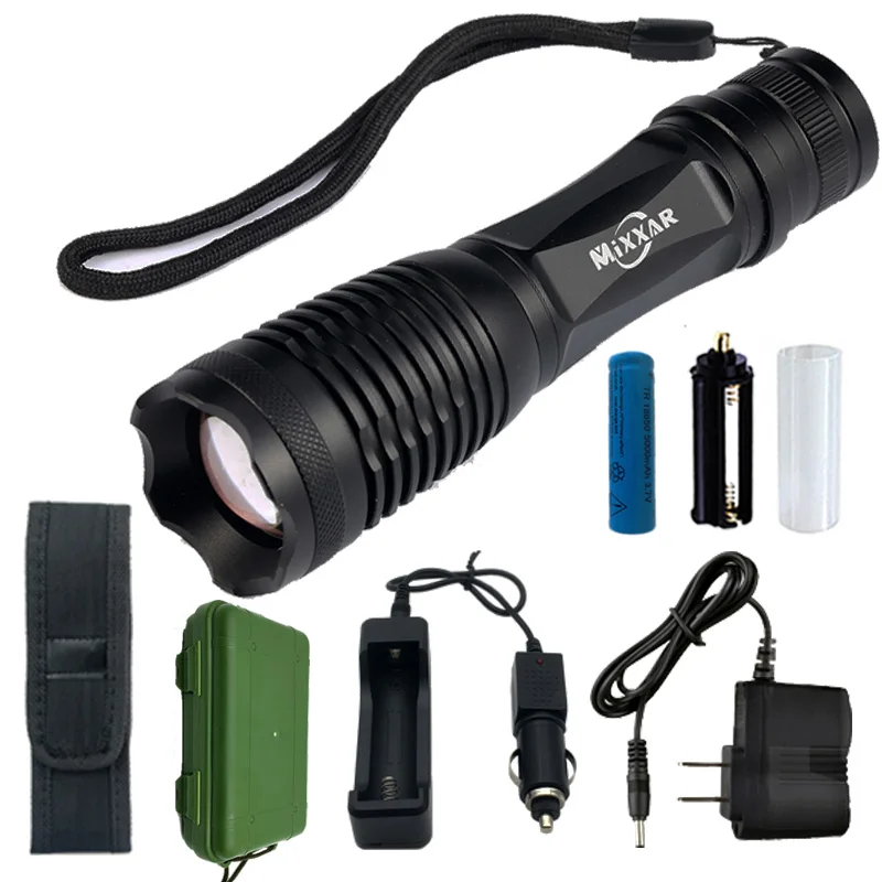 ZK20 Drop Ship 5 Mode Zoomable Waterproof Flashlights 9000/9500LM LED Flashlight Droshipping T6 L2 Torch Lantern Stock in US
ZK20 Drop Ship 5 Mode Zoomable Waterproof Flashlights 9000/9500LM LED Flashlight Droshipping T6 L2 Torch Lantern Stock in US