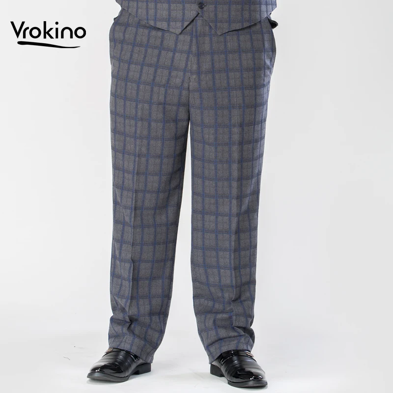 Business Casual Men's Suit Pants 2019 Autumn and Winter Plus Large Size 7XL 8XL 9XL Fashion High Quality Straight Loose Trousers
Business Casual Men's Suit Pants 2019 Autumn and Winter Plus Large Size 7XL 8XL 9XL Fashion High Quality Straight Loose Trousers