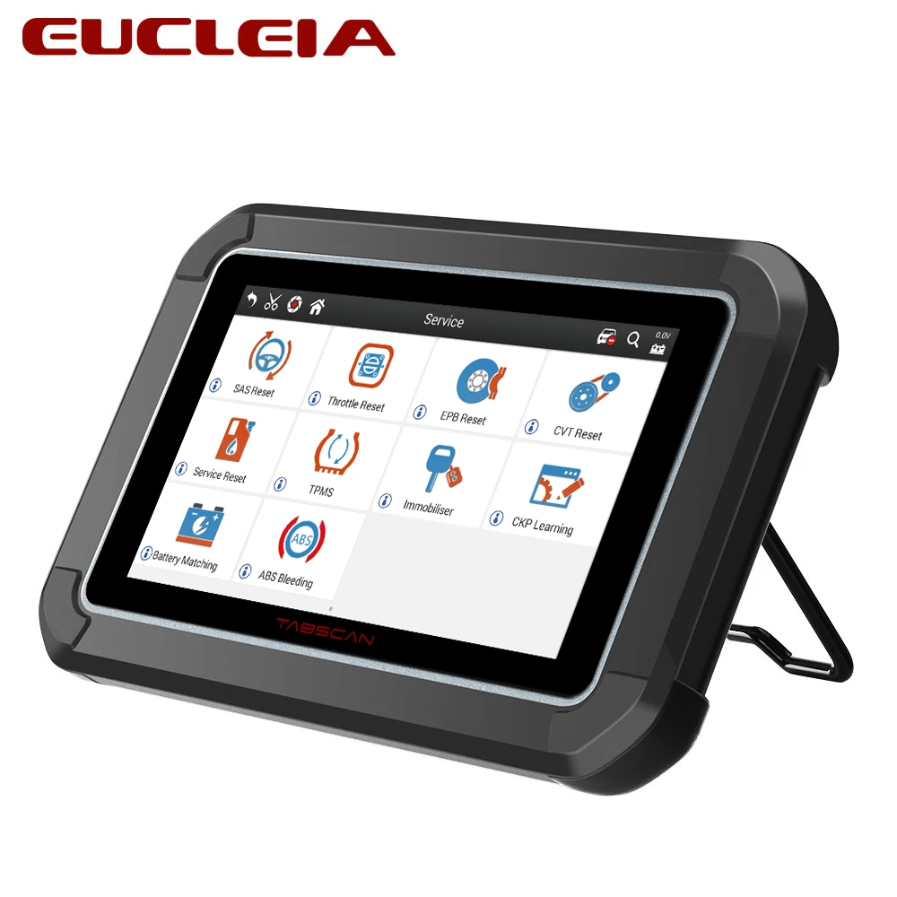 EUCLEIA S7C Professional OBD2 Full System Car Diagnostic With DPF EPB TPMS Oil Service Reset 7 touch Screen Automotive Scanner
EUCLEIA S7C Professional OBD2 Full System Car Diagnostic With DPF EPB TPMS Oil Service Reset 7 touch Screen Automotive Scanner