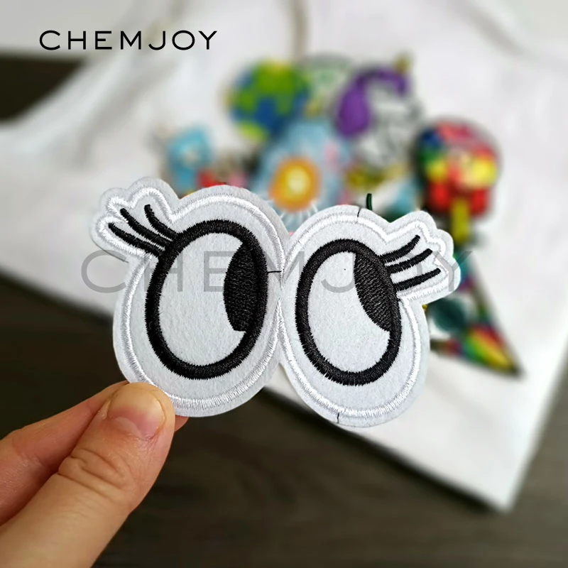 Fun Eye Embroidered Patch for Clothing Iron on Fabric Cartoon Applique Cute Patch for Denim Jackets Jeans Sewing Accessories
Fun Eye Embroidered Patch for Clothing Iron on Fabric Cartoon Applique Cute Patch for Denim Jackets Jeans Sewing Accessories