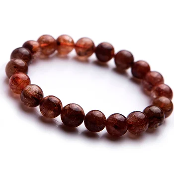 10.5mm Genuine Natural Copper Hair Rutilated Quartz Beads Stone Women Fashion Bracelets
10.5mm Genuine Natural Copper Hair Rutilated Quartz Beads Stone Women Fashion Bracelets