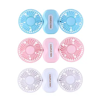 Couple Fan Air Cooling Dual Motor Head Folding USB Rechargerble 350Degree Rotation Adjustable Speed Portable Home Office Travel
Couple Fan Air Cooling Dual Motor Head Folding USB Rechargerble 350Degree Rotation Adjustable Speed Portable Home Office Travel
