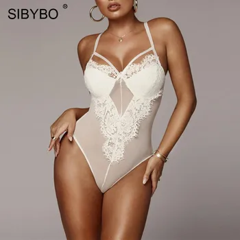 Sibybo Mesh See Through Sexy Lace Bodysuit Women Spaghetti Strap Sleeveless Summer Romper Women Backless Beach Ladies Bodysuits
Sibybo Mesh See Through Sexy Lace Bodysuit Women Spaghetti Strap Sleeveless Summer Romper Women Backless Beach Ladies Bodysuits