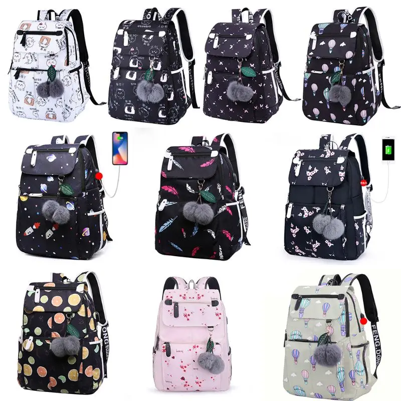2019 Fashion New Women Casual Daypack Student Printing School Backpack Lady Girls Travel Shoulder Bag Rucksack Bookbag 10 Styles
2019 Fashion New Women Casual Daypack Student Printing School Backpack Lady Girls Travel Shoulder Bag Rucksack Bookbag 10 Styles