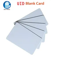 (pack of 10/20/50/100) 13.56MHz RFID UID Smart Writable and Rewrite Card Proximity PVC Blank Card for Door Access Control System image