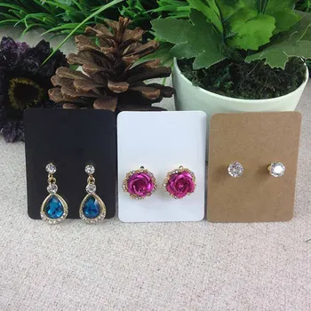 65x50mm Kraft /White/Black 1Pair Earring Card 3 Colours1Lot =200 +200 opp bagspcs If custom Logo will cost Extra moq : 1000 pcs 
65x50mm Kraft /White/Black 1Pair Earring Card 3 Colours1Lot =200 +200 opp bagspcs If custom Logo will cost Extra moq : 1000 pcs