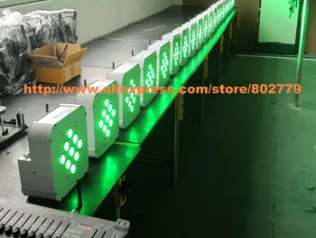 Wireless & Battery and Flycase LED Flat Par ( 10 pcs / lot ) Factory Directly Sale RGBAW 5 in 1 Slim Par Light
Wireless & Battery and Flycase LED Flat Par ( 10 pcs / lot ) Factory Directly Sale RGBAW 5 in 1 Slim Par Light