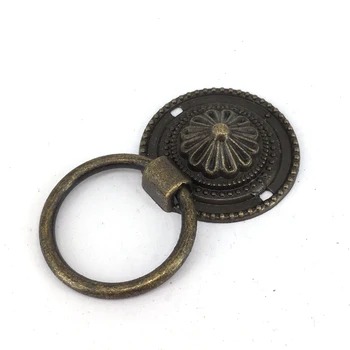 10x Furniture Hardware Drawer Drop Ring Pull Knob Bronze Tone / Antique Traditional Appearance Ring Pull Handle
10x Furniture Hardware Drawer Drop Ring Pull Knob Bronze Tone / Antique Traditional Appearance Ring Pull Handle