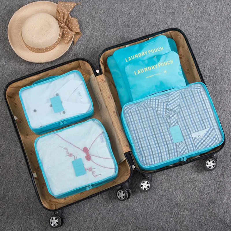 6 PCS Travel Storage Bag Set For Clothes Tidy Organizer Wardrobe Suitcase Pouch Travel Organizer Bag Case Shoes Packing Cube Bag
6 PCS Travel Storage Bag Set For Clothes Tidy Organizer Wardrobe Suitcase Pouch Travel Organizer Bag Case Shoes Packing Cube Bag