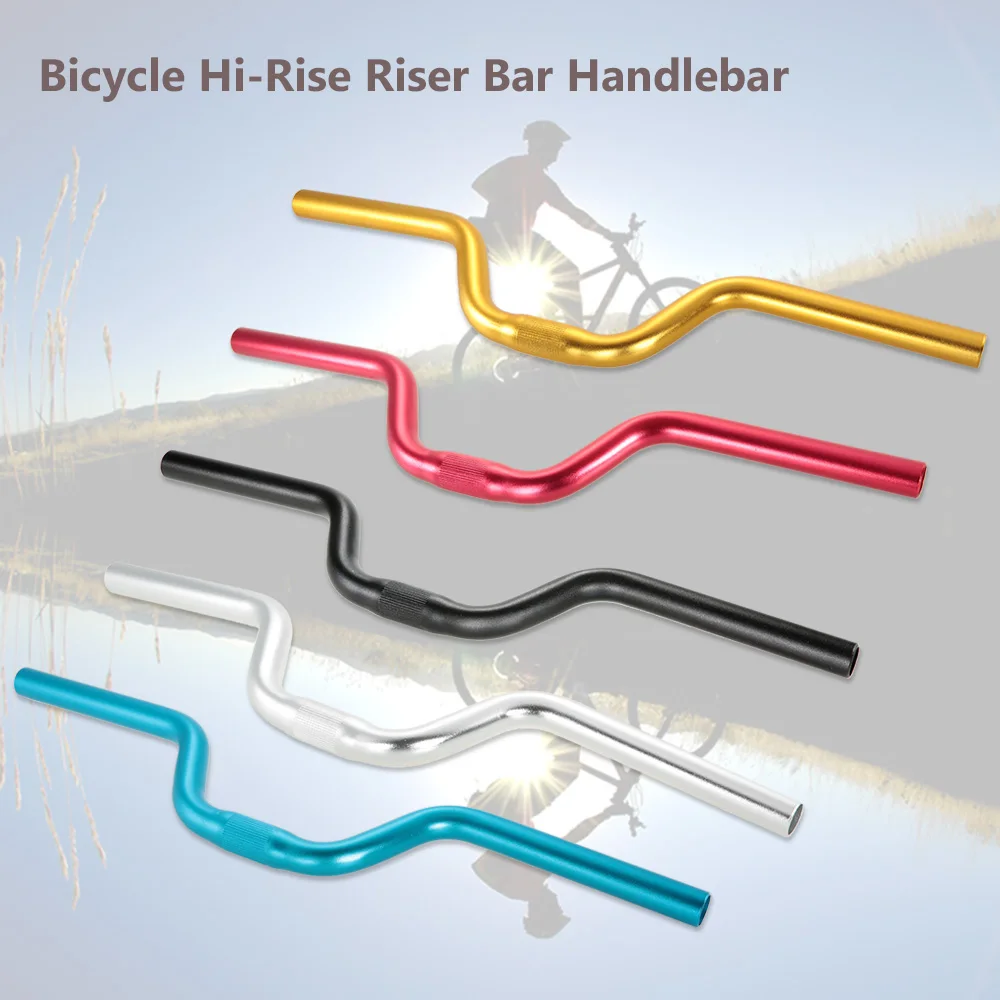 MTB Mountain Bike Aluminum Alloy Riser Handlebar Road Bike Fixie Bicycle Bar Downhill 25.4*520mm Cycling Bicycle Handlebar
MTB Mountain Bike Aluminum Alloy Riser Handlebar Road Bike Fixie Bicycle Bar Downhill 25.4*520mm Cycling Bicycle Handlebar