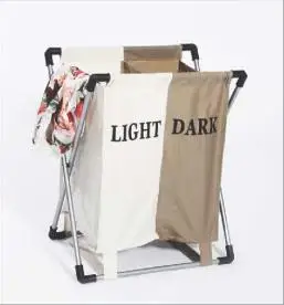 2-grid dirty cloth basket with high quality
2-grid dirty cloth basket with high quality