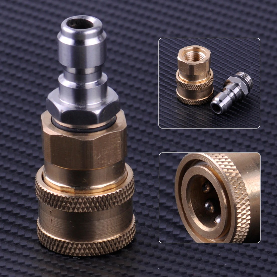 LETAOSK Соединительный адаптер для шланга под давлением разъем M22x14mm 1/4 "муфта для HD HDS распылительной мойки давления
LETAOSK Соединительный адаптер для шланга под давлением разъем M22x14mm 1/4 "муфта для HD HDS распылительной мойки давления