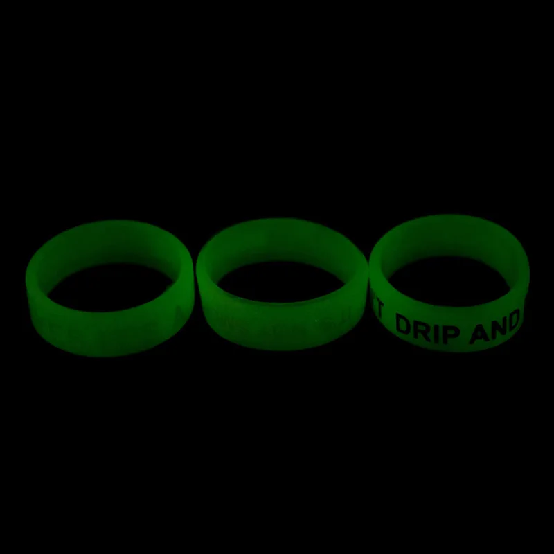 5PCS Glow In The Dark Vape Ring Bands Rubber Silicone Ecig Vape Ring protection vape Anti Slip for RDA Tank Mechanical Mods
5PCS Glow In The Dark Vape Ring Bands Rubber Silicone Ecig Vape Ring protection vape Anti Slip for RDA Tank Mechanical Mods