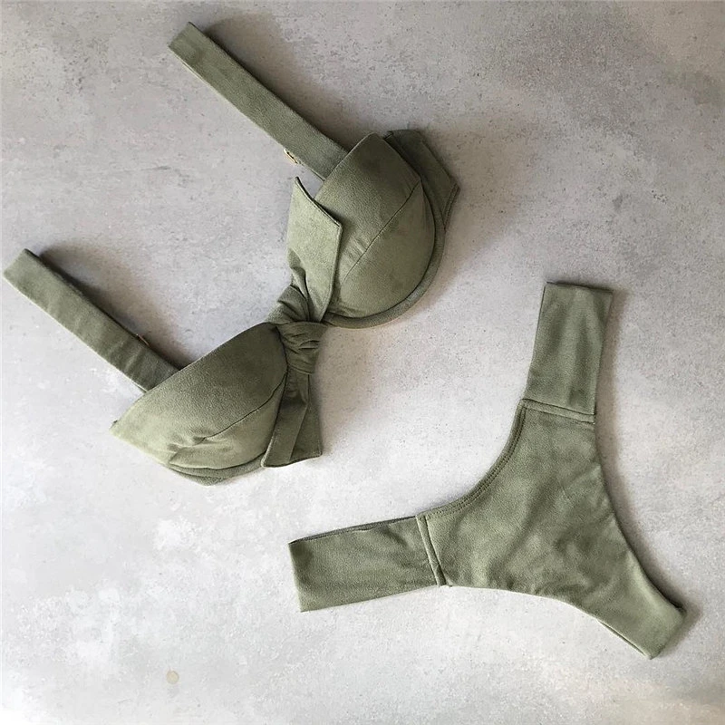 Phaixoneible 2019 New Swimwear Push Up Bikini Women Swimsuit Sexy Bathing Suit Solid Beachwear Front Knot Halter
Phaixoneible 2019 New Swimwear Push Up Bikini Women Swimsuit Sexy Bathing Suit Solid Beachwear Front Knot Halter