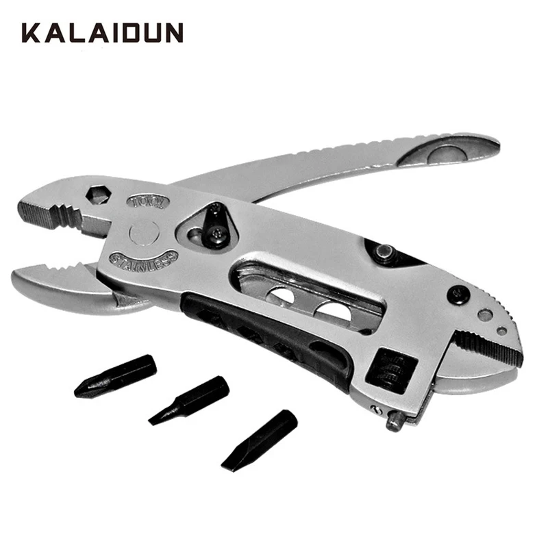 KALAIDUN Multi Pliers Fold Multi-function Combination Repair Tool Screwdriver Wrench Jaw Knife Spanner Gear Outdoor Survive Camp
KALAIDUN Multi Pliers Fold Multi-function Combination Repair Tool Screwdriver Wrench Jaw Knife Spanner Gear Outdoor Survive Camp
