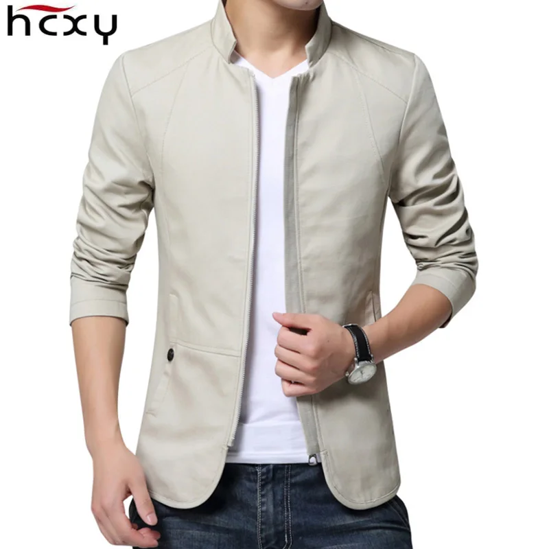 HCXY 2019 brand men spring Coats cotton jacket men's Slim fit jacket and coat Mens Standing collar jacket veste homme Size M-5XL
HCXY 2019 brand men spring Coats cotton jacket men's Slim fit jacket and coat Mens Standing collar jacket veste homme Size M-5XL