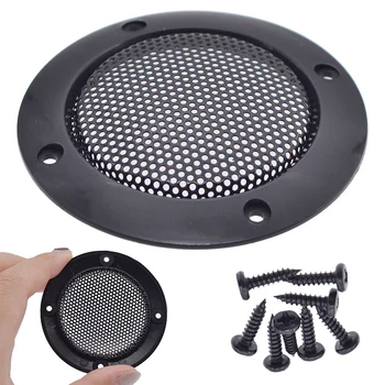 New 1Pair 3 Inch Speaker Grille Cover Loudspeaker Protective Mesh Cover Decoration Circle Speaker Accessories
New 1Pair 3 Inch Speaker Grille Cover Loudspeaker Protective Mesh Cover Decoration Circle Speaker Accessories