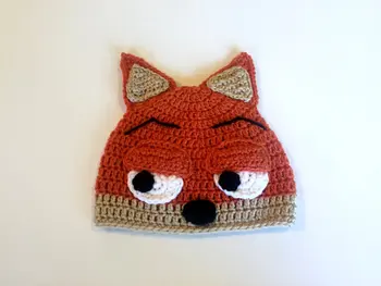 Cartoon Zootopia Hat - Crochet Baby Hat, Baby Fox Hat, Baby Girl Hat , Baby Boy Hat , Crochet Baby Beanie , Baby Animal Hat 
Cartoon Zootopia Hat - Crochet Baby Hat, Baby Fox Hat, Baby Girl Hat , Baby Boy Hat , Crochet Baby Beanie , Baby Animal Hat