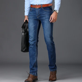 Sulee Brand Spring Autumn Men Jeans Slight Classic Denim Pants Male Washed Blue Designer Causal Jeans Man
Sulee Brand Spring Autumn Men Jeans Slight Classic Denim Pants Male Washed Blue Designer Causal Jeans Man