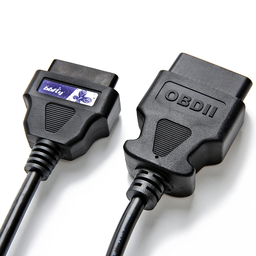 bbfly-A4 OBD II OBD2 Extension 16 Pin Extension Cable Adapter (A4 Flat Round 1FT/30CM)
bbfly-A4 OBD II OBD2 Extension 16 Pin Extension Cable Adapter (A4 Flat Round 1FT/30CM)