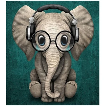 5D Diy Diamond Painting Cross Stitch Lovely elephant Home Decor Square Mosaic Pattern Full Diamond Embroidery BG045
5D Diy Diamond Painting Cross Stitch Lovely elephant Home Decor Square Mosaic Pattern Full Diamond Embroidery BG045