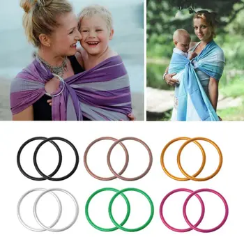 New 2Pcs/Set Baby Carriers Aluminium Baby Sling Rings For Baby Carriers & Slings High Quality Baby Carriers Accessories
New 2Pcs/Set Baby Carriers Aluminium Baby Sling Rings For Baby Carriers & Slings High Quality Baby Carriers Accessories