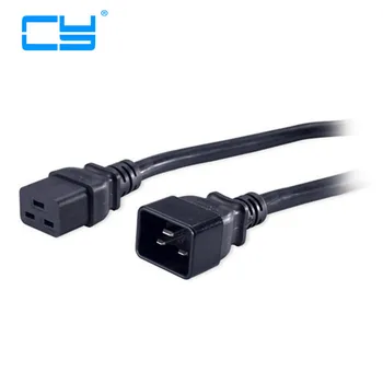 2PCS/lot IEC320 Female C19 to Male C20 Power Mains Extension Cable 1.8m 6FT for PDU UPS 16A Heavy-Duty Computer
2PCS/lot IEC320 Female C19 to Male C20 Power Mains Extension Cable 1.8m 6FT for PDU UPS 16A Heavy-Duty Computer