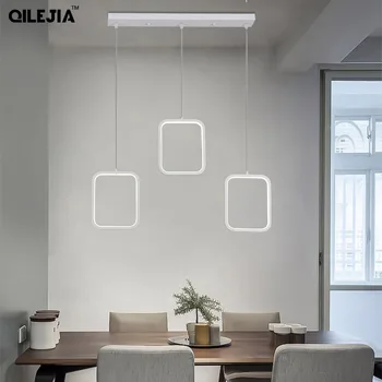 Square and Around Modern LED Pendant Light Living Room Dining Room Kitchen Pendant Lamp Hanging Lamp Indoor Home Lighting Lustre
Square and Around Modern LED Pendant Light Living Room Dining Room Kitchen Pendant Lamp Hanging Lamp Indoor Home Lighting Lustre
