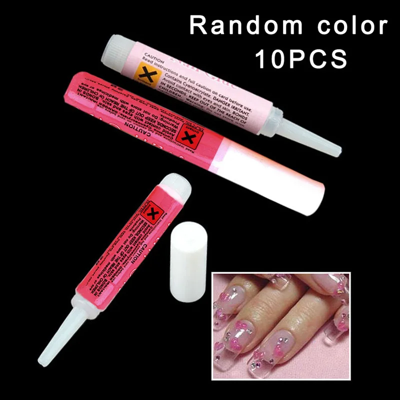 10Pcs/Set Nail Glue Use for Rhinestones Nail Stickers False Tips High Quality Nails Decoration Beauty
10Pcs/Set Nail Glue Use for Rhinestones Nail Stickers False Tips High Quality Nails Decoration Beauty