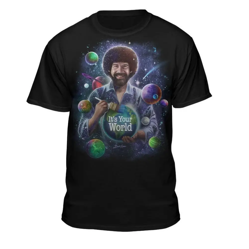 Bob Ross Officially Licensed Universe T Shirt Discount Hot New Tshirt Top Free Shipping T Shirt Funny 100% Cotton T Shirt Top
Bob Ross Officially Licensed Universe T Shirt Discount Hot New Tshirt Top Free Shipping T Shirt Funny 100% Cotton T Shirt Top